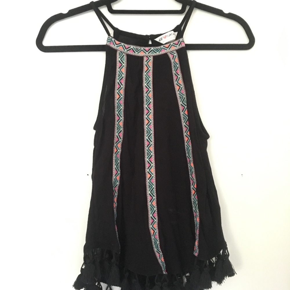 H&M Coachella crop top